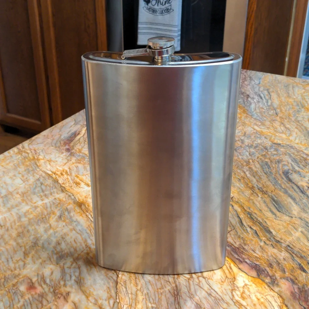 64 oz Stainless Steel Flask